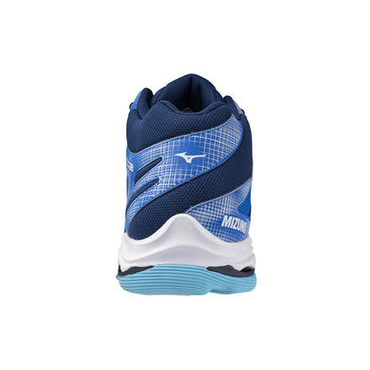 Mizuno Scarpe Uomo da Pallavolo Wave Voltage 2 Mid Blu