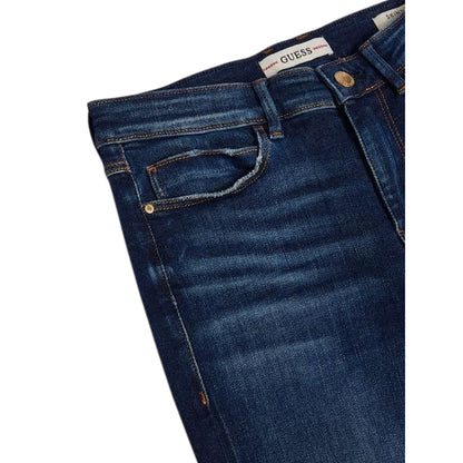 Jeans Donna skinny a vita alta Blu dettaglio
