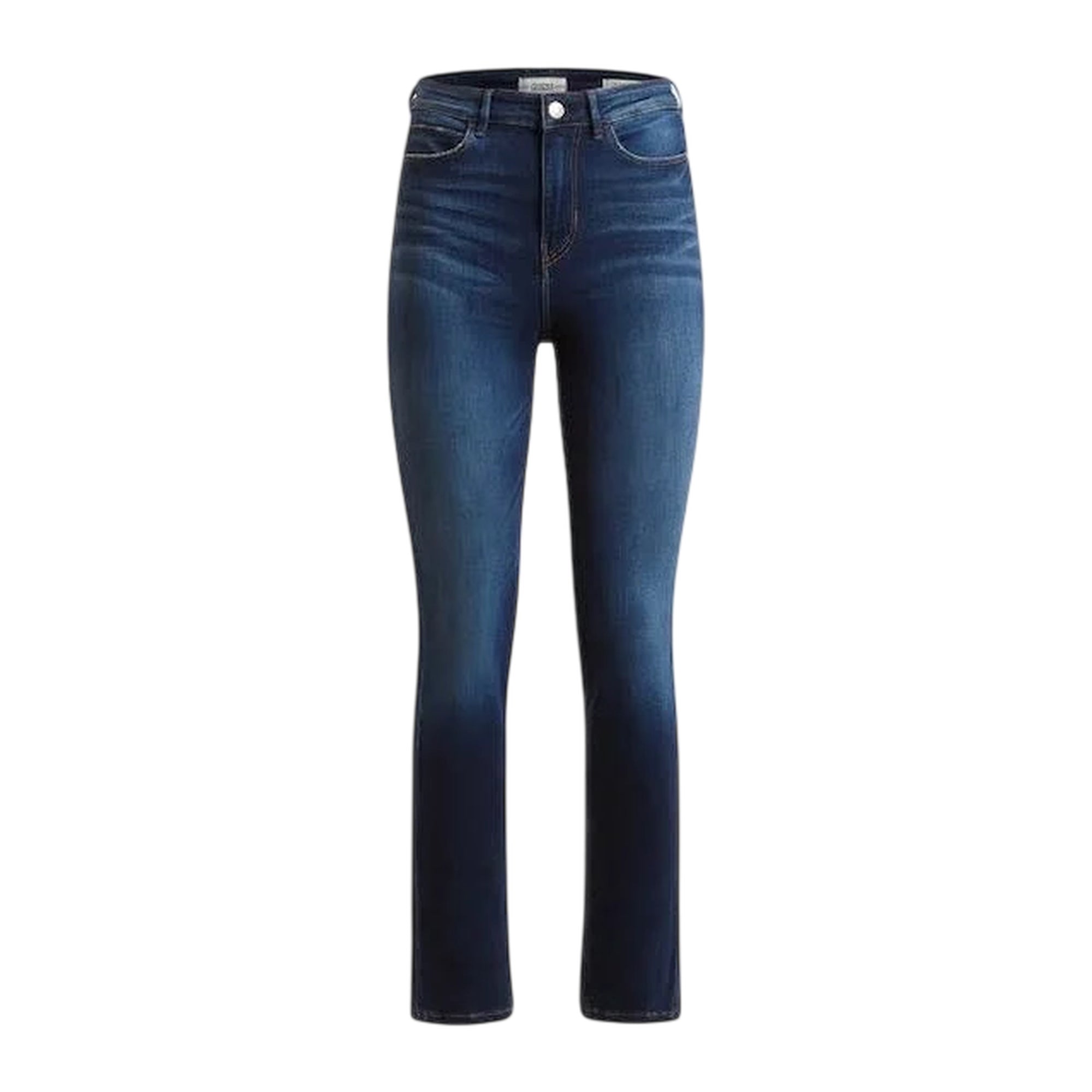 Jeans Donna skinny a vita alta Blu
