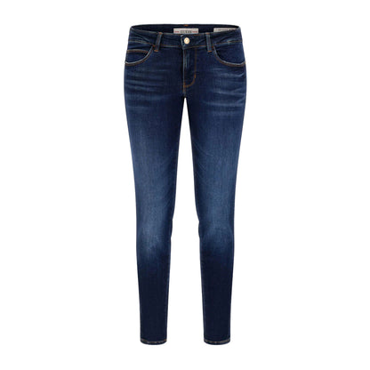 Jeans Guess Slim Donna in Denim Blu Scuro