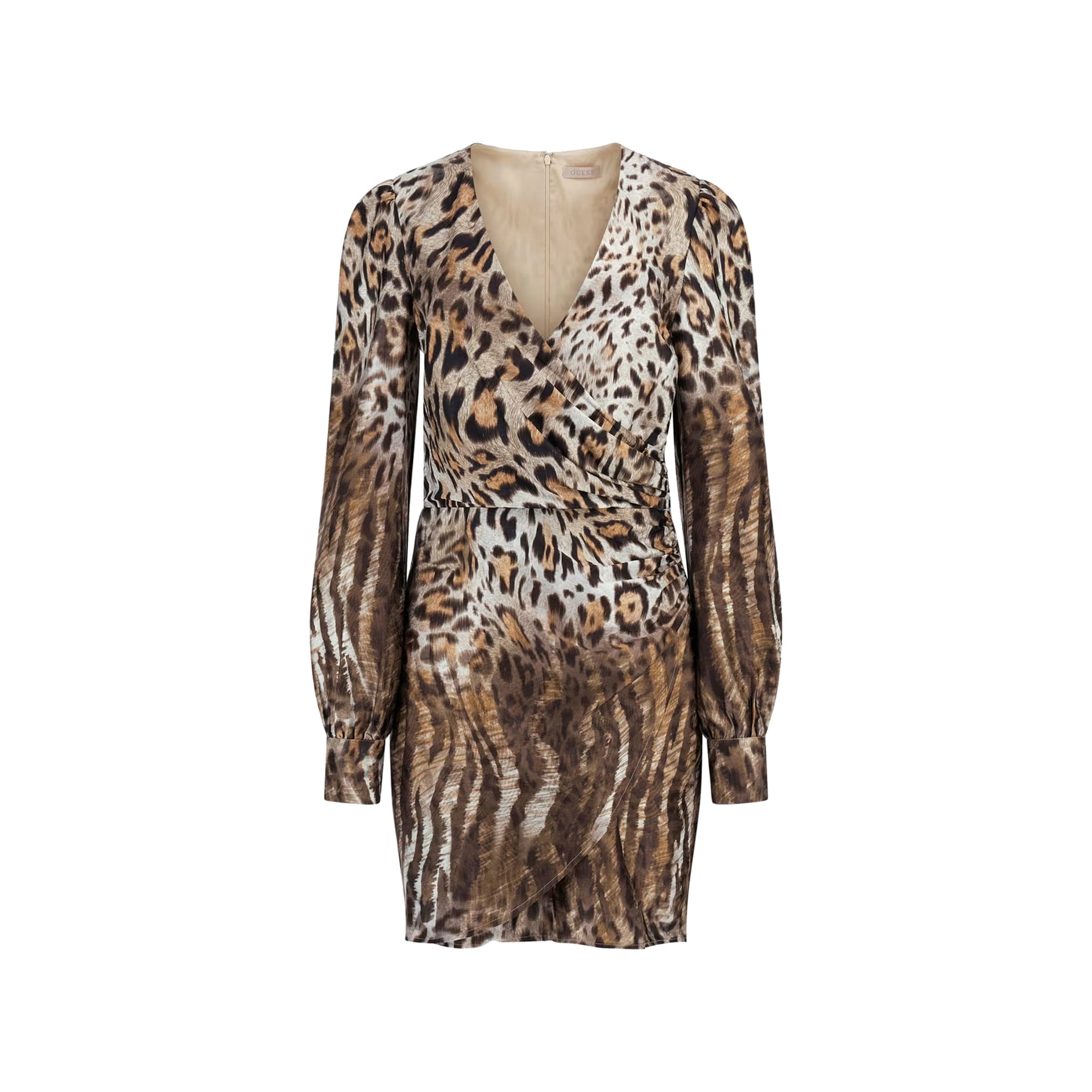 Guess Abito Mini Donna motivo animalier