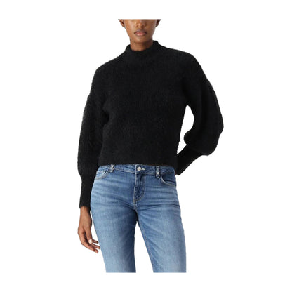 Guess Maglione Donna filato fuzzy Nero