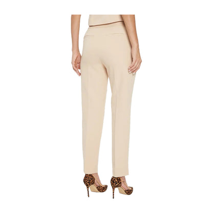 Guess Pantalone Donna a sigaretta Beige