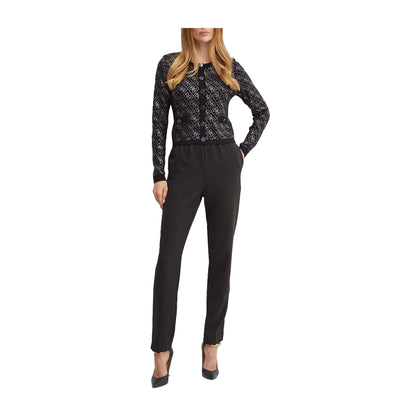 Guess Pantalone Donna a sigaretta Nero