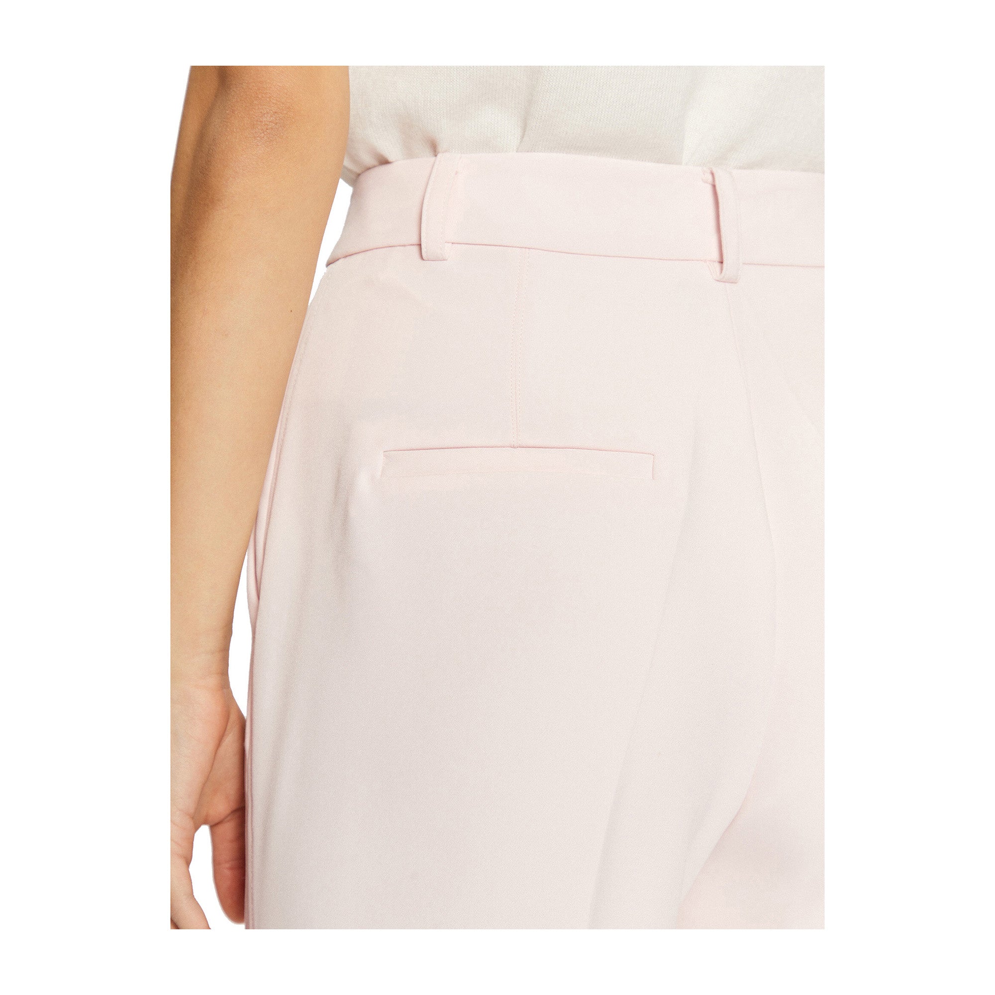 Guess Pantaloni Donna a gamba larga Rosa