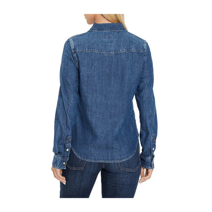 Camicia Donna GUESS in Denim Classic Fit