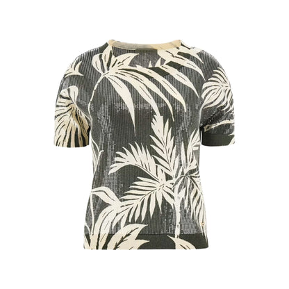Maglia Donna a mezza manica, con paillettes