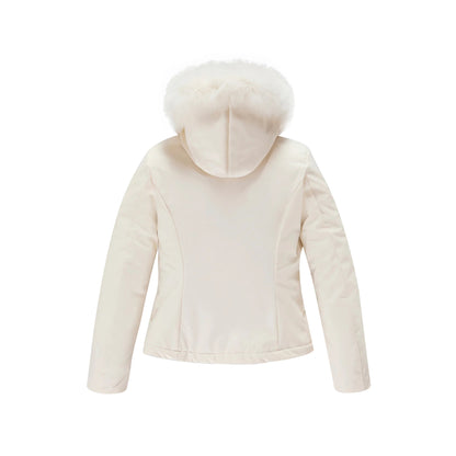 Giubbotto Donna Lady Tech tessuto soft-shell Bianco