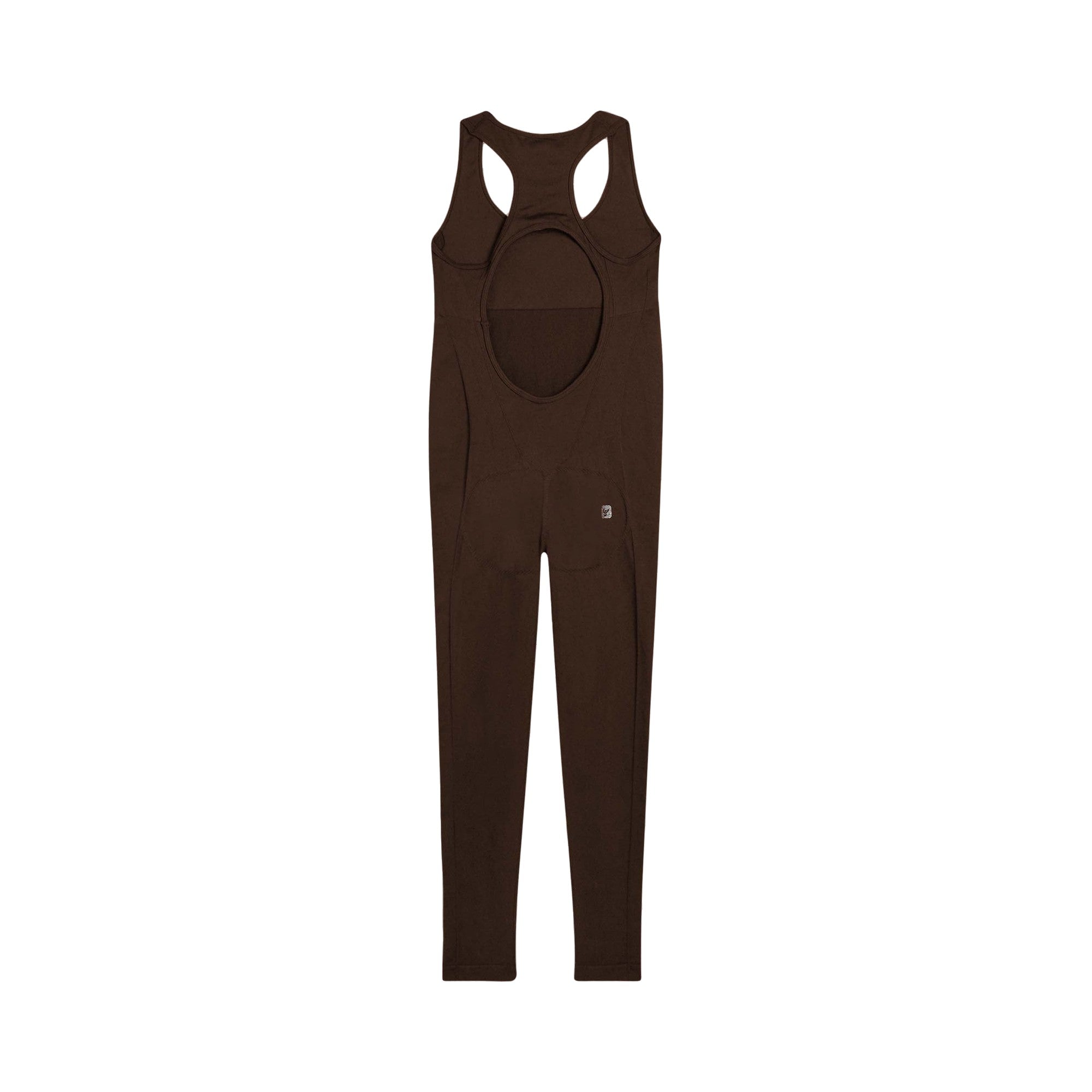 Tuta jumpsuit seamless Donna con schiena scoperta retro
