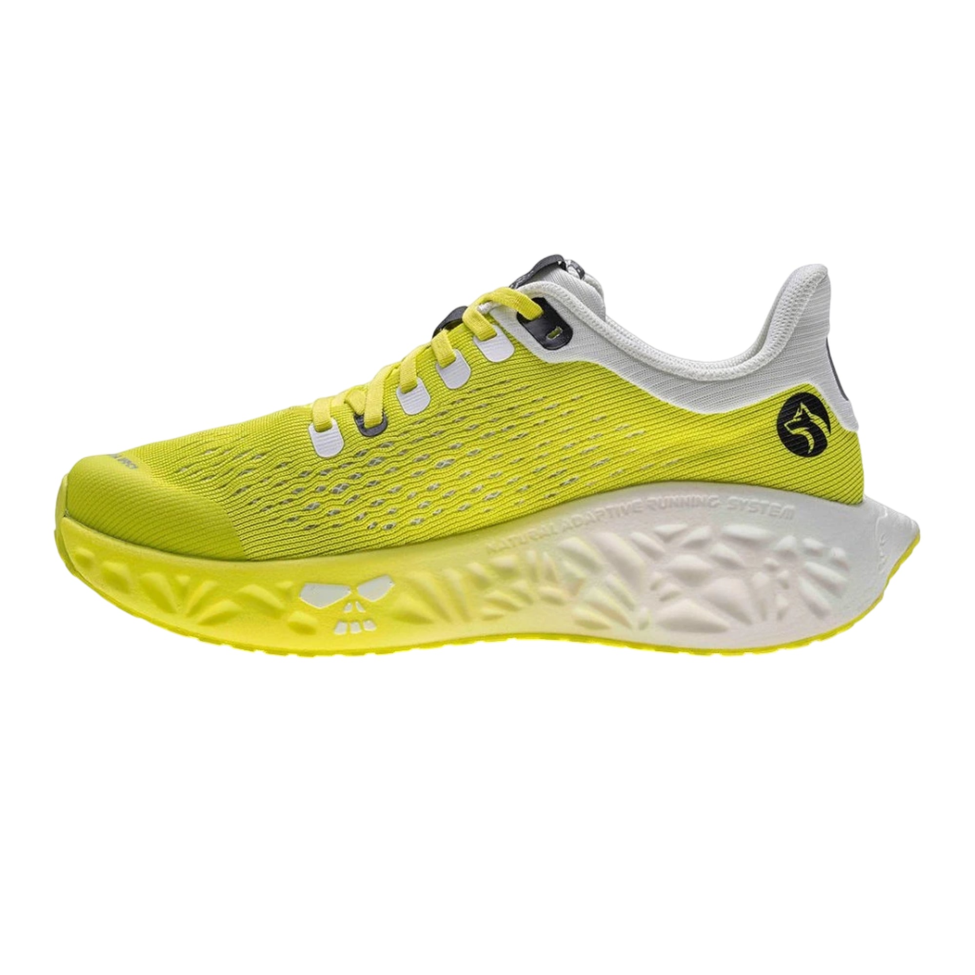 Scarpa Uomo da corsa, Waya URC1 Gialla, traspirante