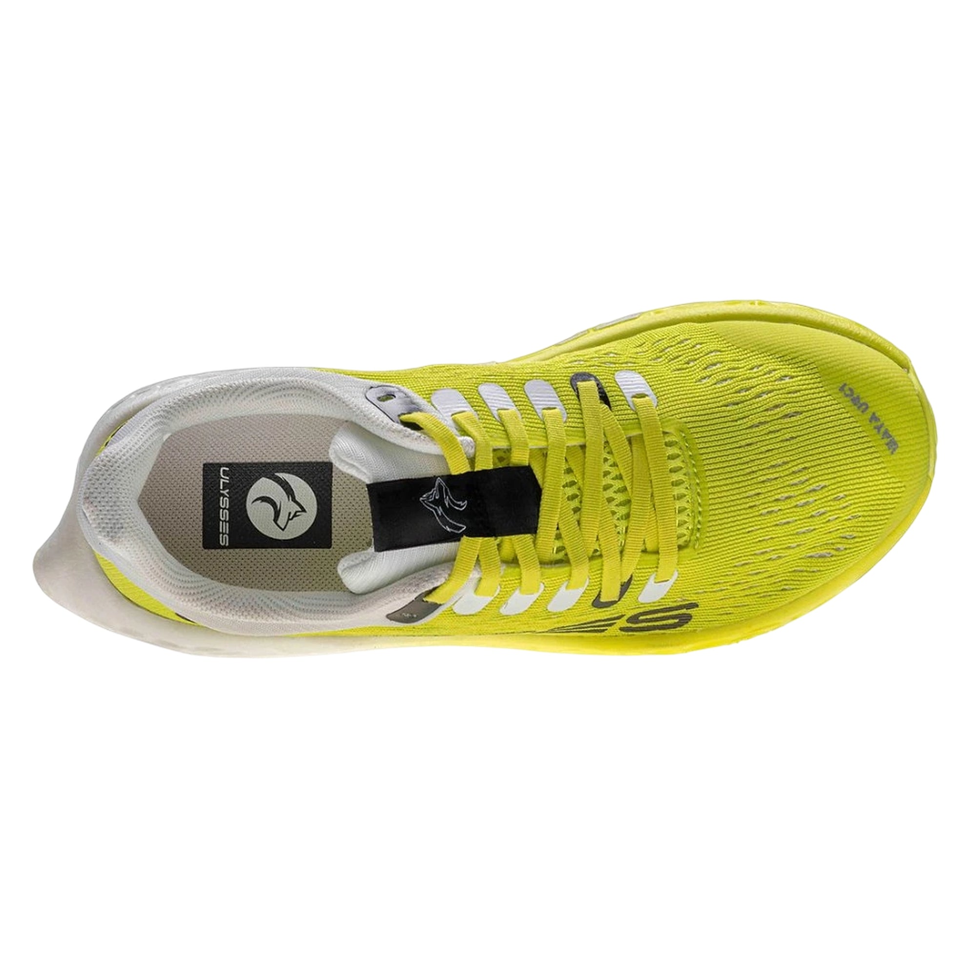 Scarpa Uomo da corsa, Waya URC1 Gialla, traspirante