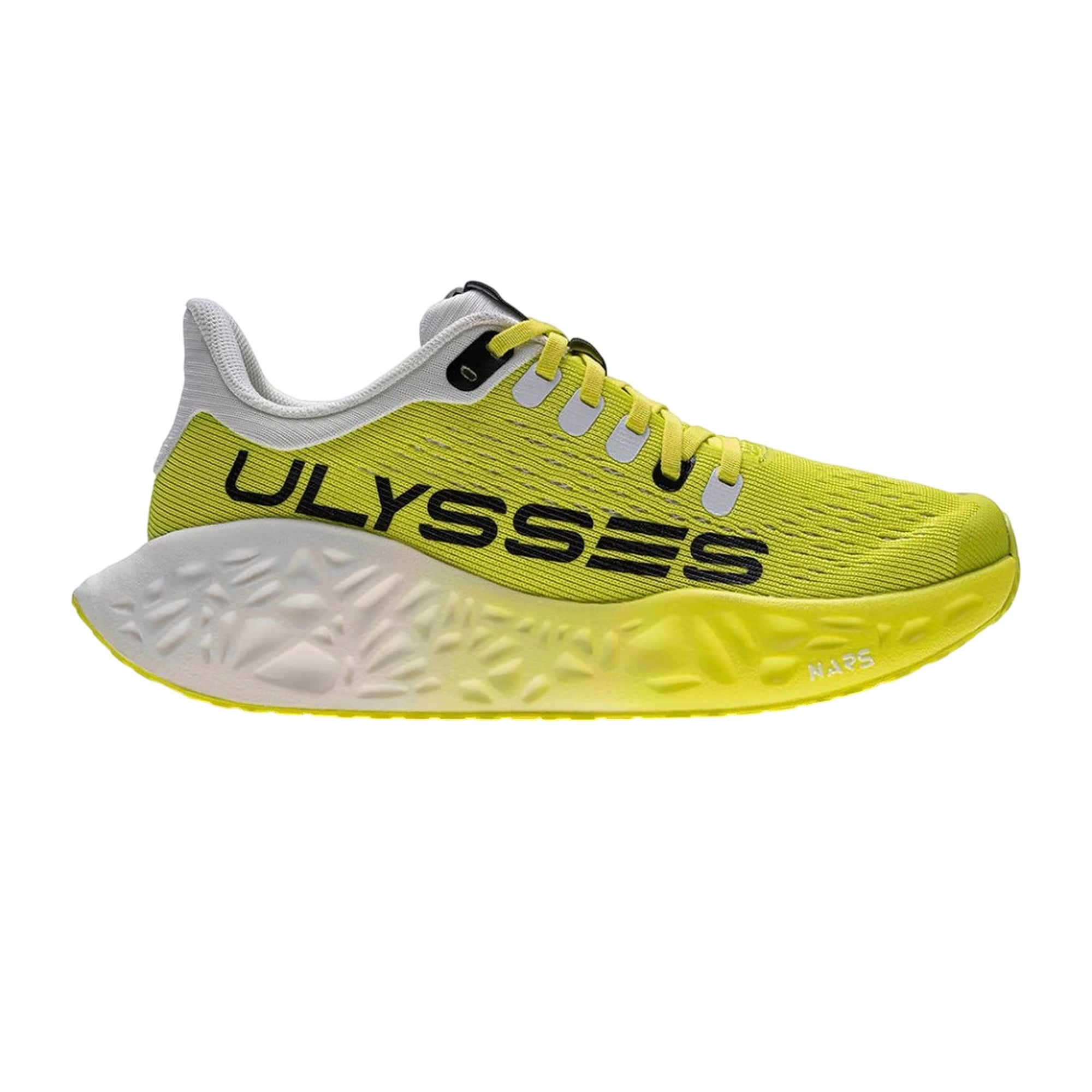 Scarpa Uomo da corsa, Waya URC1 Gialla, traspirante