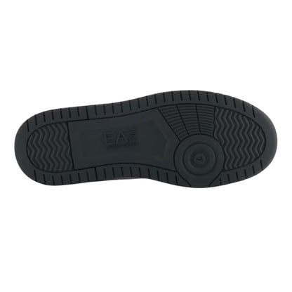 Sneakers Uomo Baseline in pelle Blu/Bianco