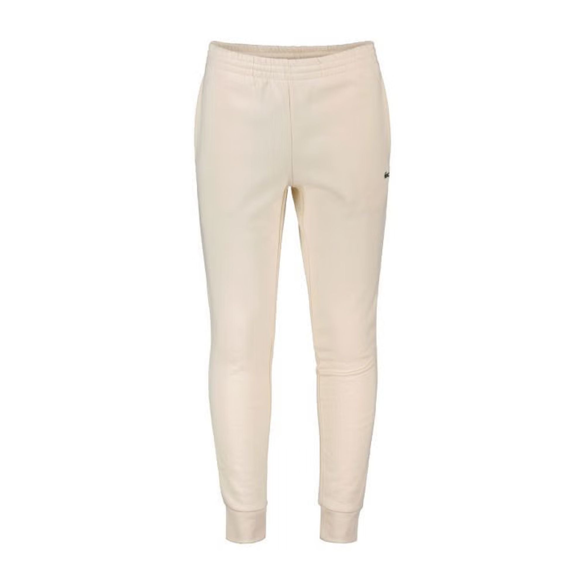 Pantalone Uomo Panna con elastico, in morbido cotone