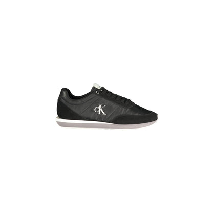 CALVIN KLEIN JEANS Sneakers da Uomo Nere con Logo 