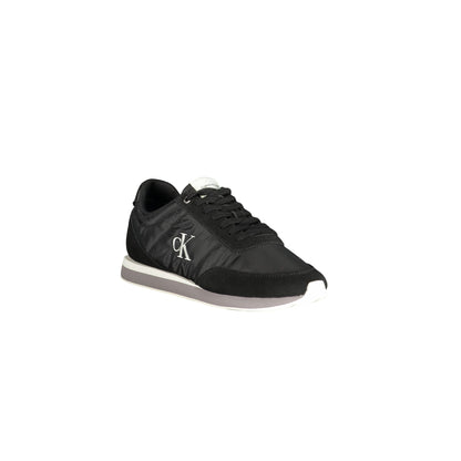 CALVIN KLEIN JEANS Sneakers da Uomo Nere con Logo 