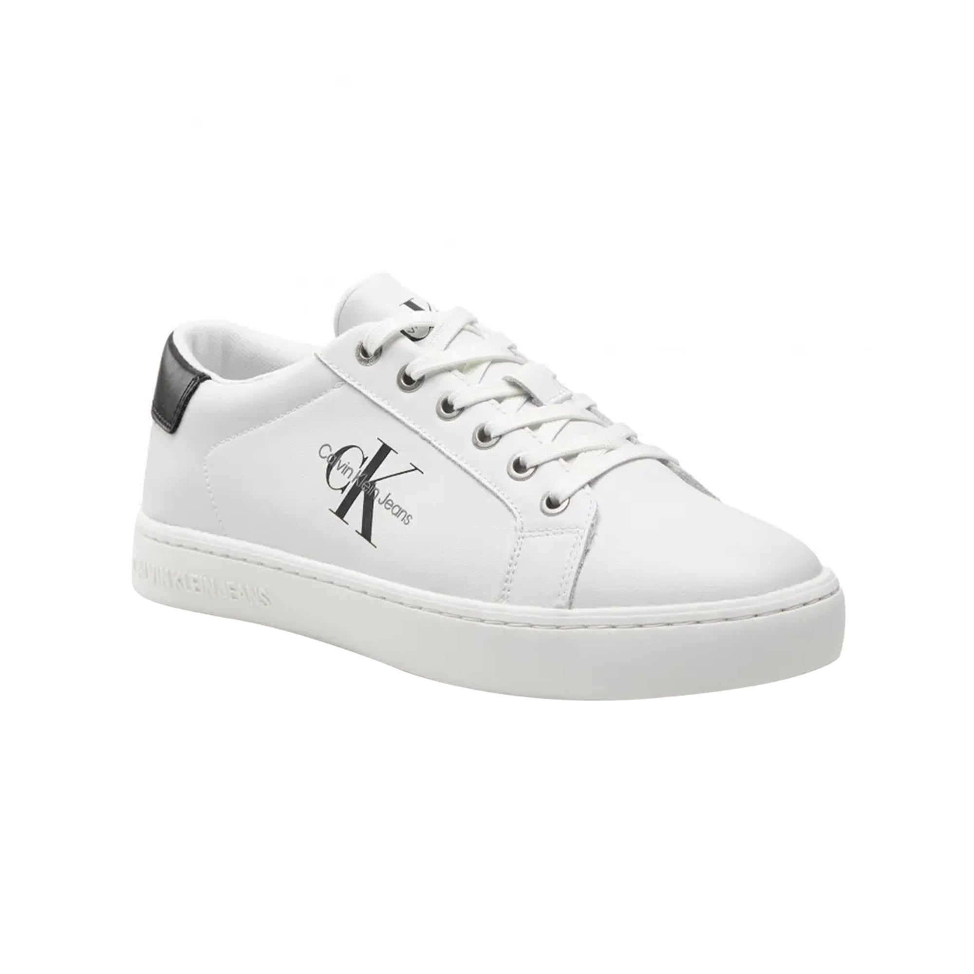 Sneakers Uomo Calvin Klein Tomaia Bianca con logo