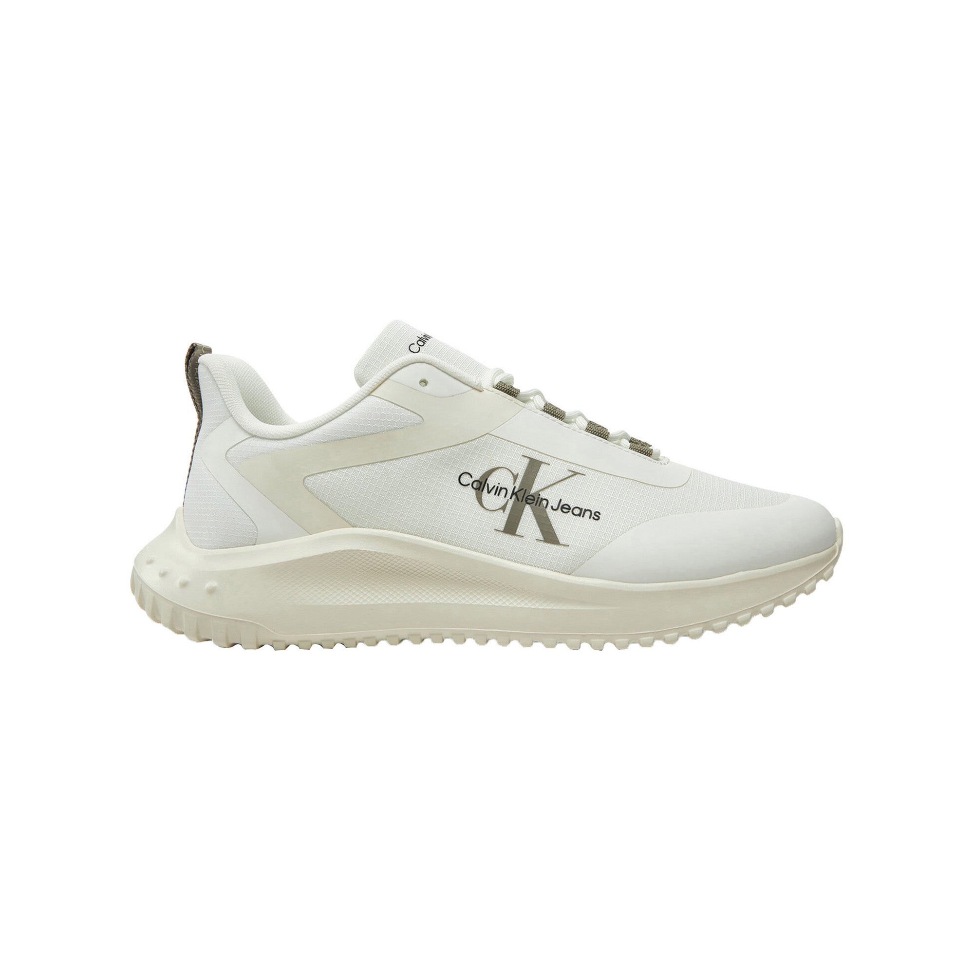 Sneakers Uomo CK in ripstop Bianco