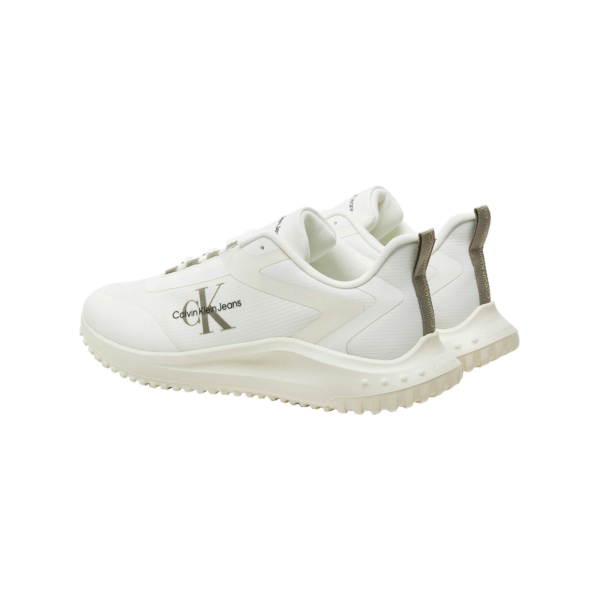 Sneakers Uomo CK in ripstop Bianco