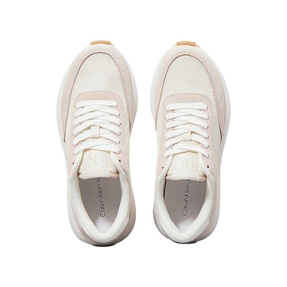Sneakers Donna Athleisure, con tomaia in pelle e logo laterale stampato