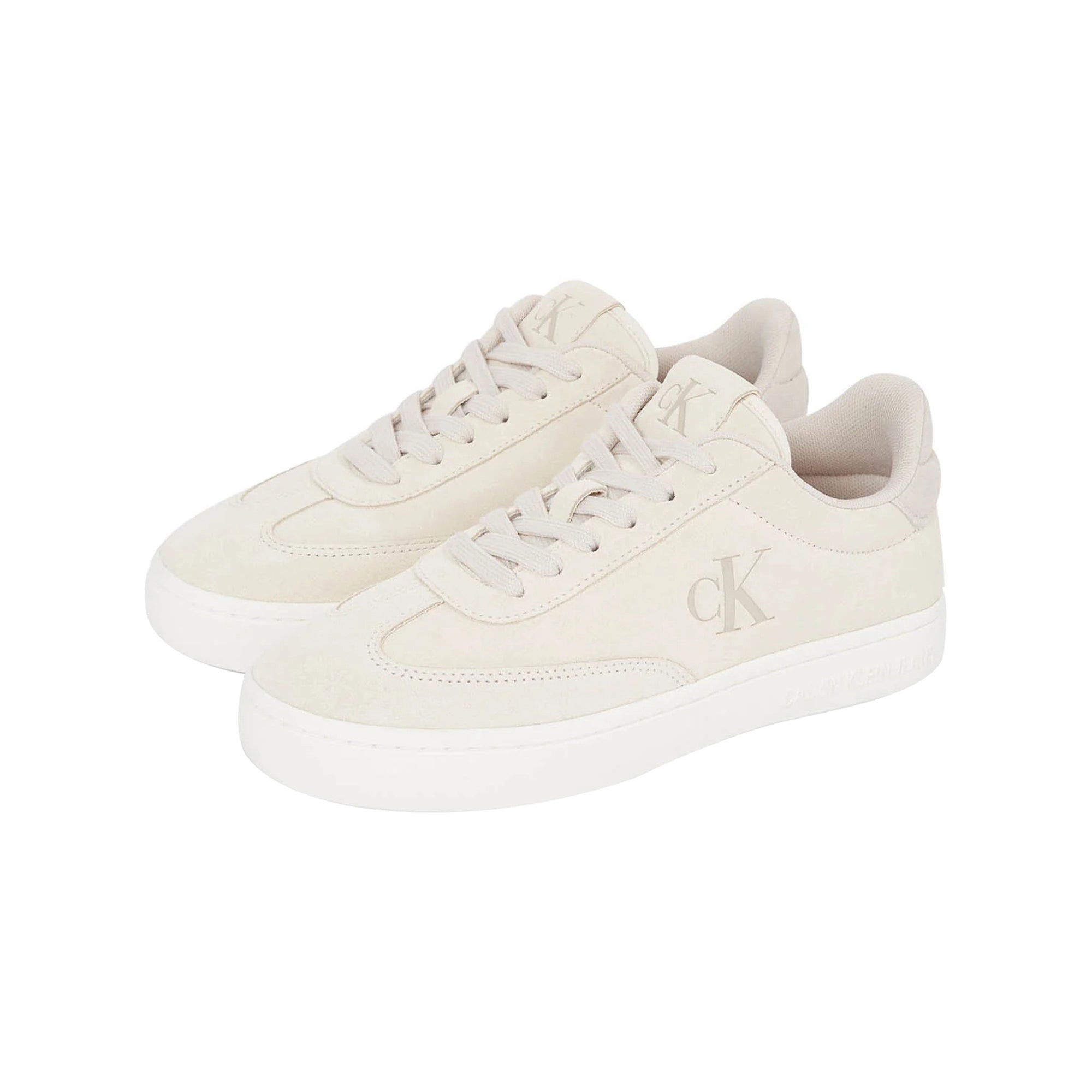 Sneakers Donna Classic Cupsole, con tomaia scamosciata e logo laterale