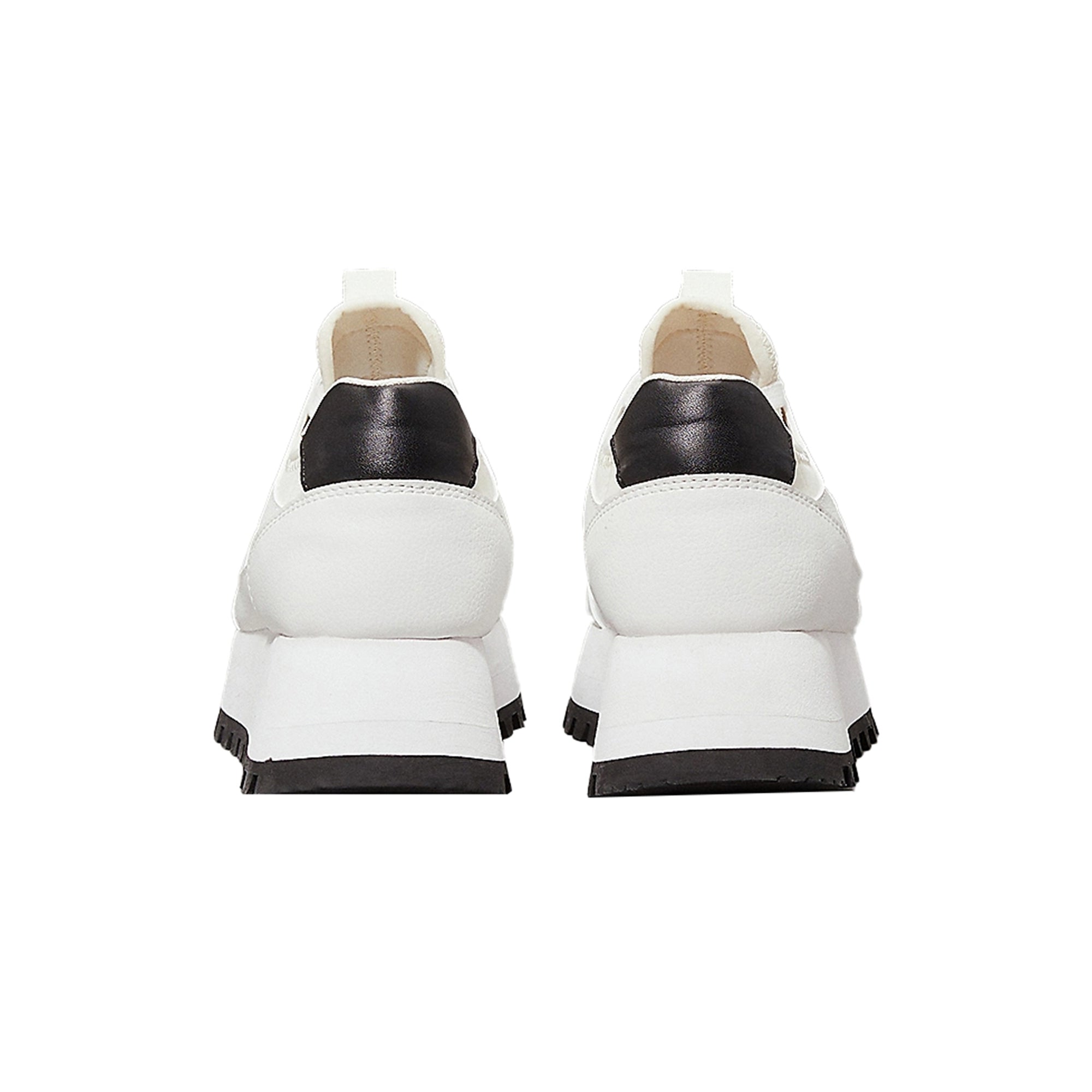 Sneakers Donna con platform Bianco