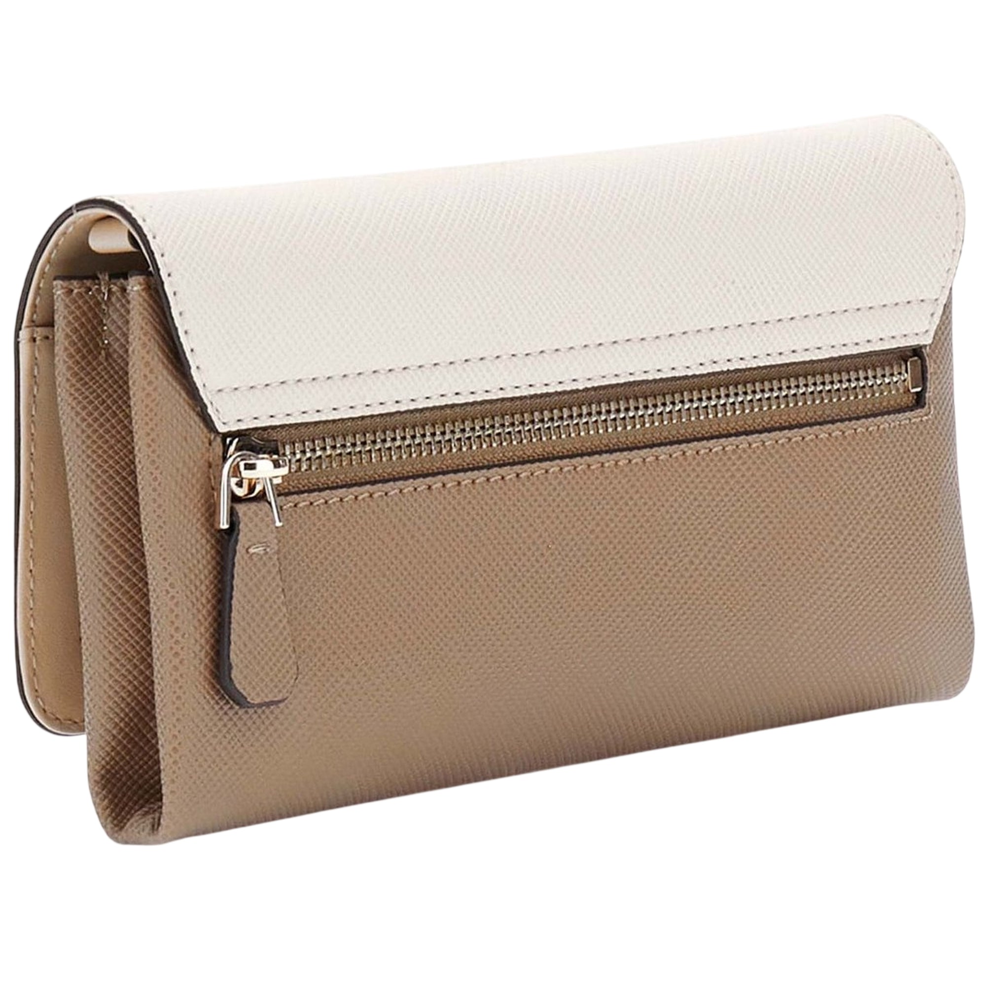 Borsa Donna Noelle Flap a tracolla Bicolore, con tasca posteriore