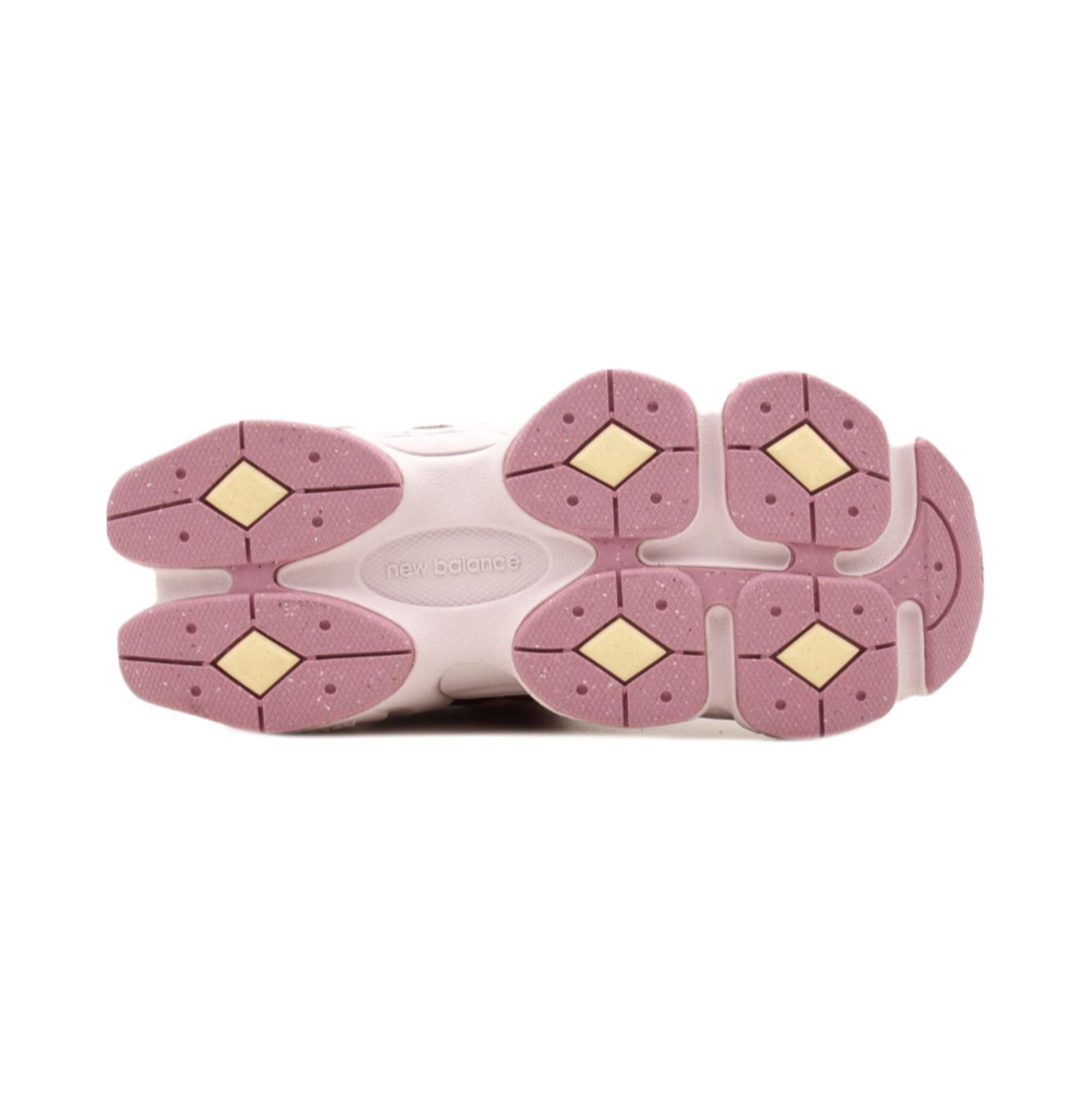 Sneakers Junior Basse 9060 Rosa, traspiranti, con logo laterale