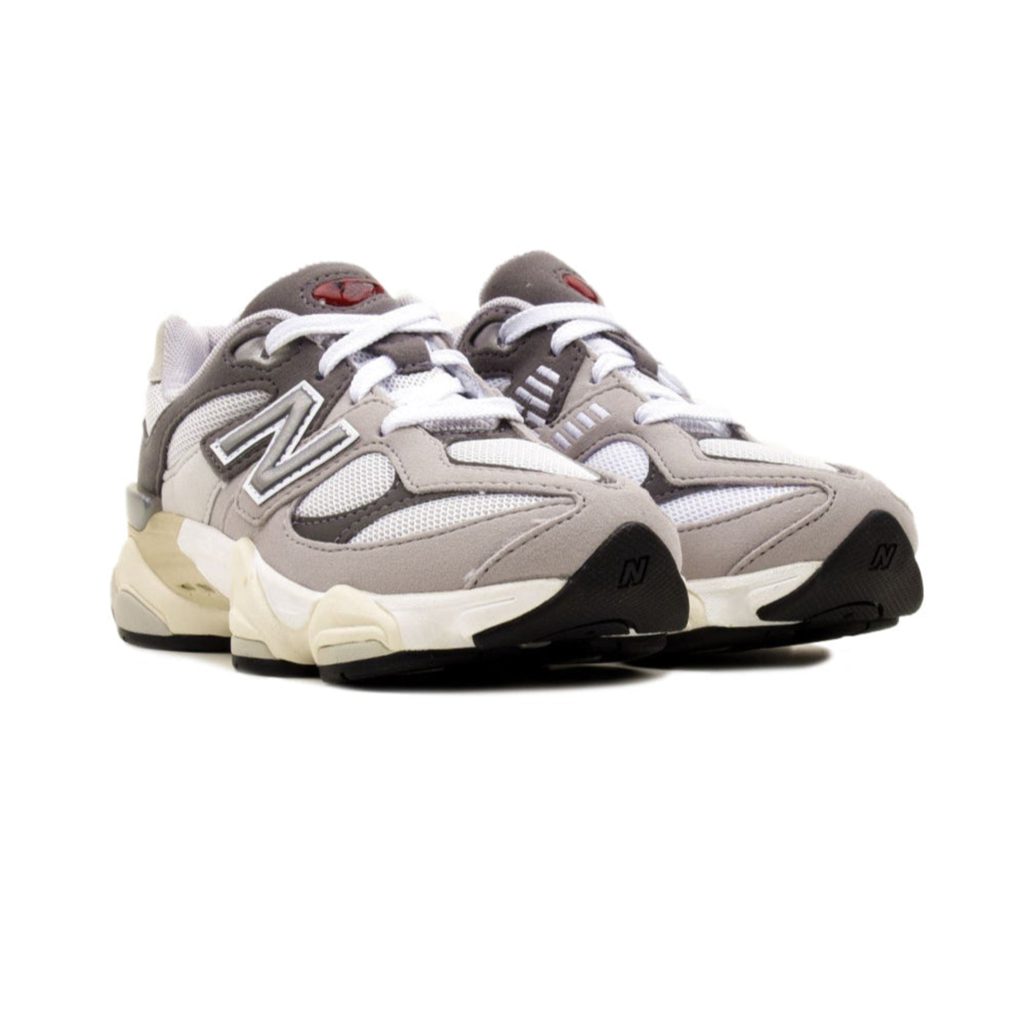 Sneakers Junior Grigia 9060 Lace, con logo laterale iconico