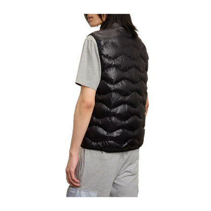 Gilet Uomo Dabby ondulato Nero
