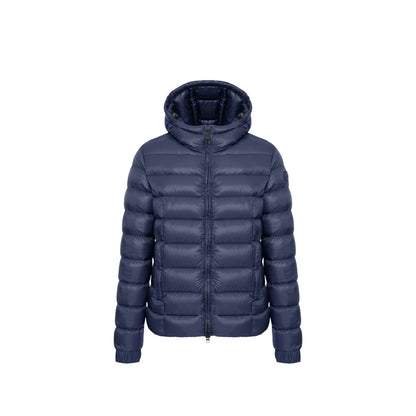 Piumino Uomo Corto Semilucido Cappuccio