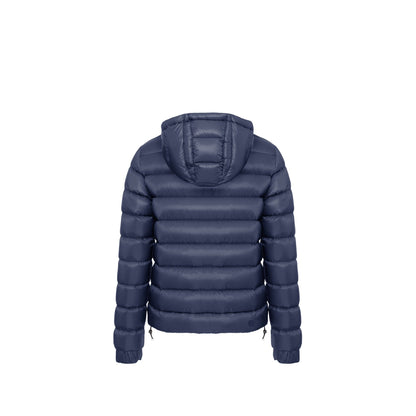 Piumino Uomo Corto Semilucido Cappuccio