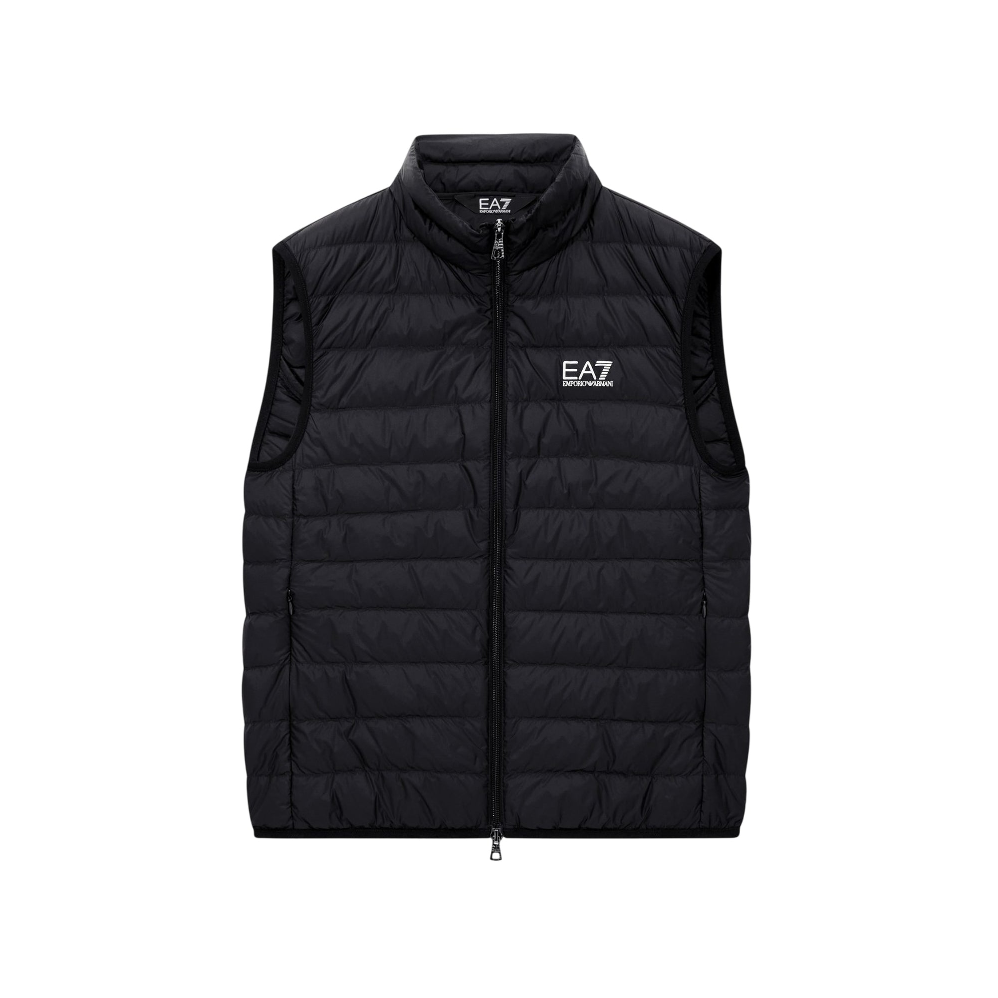 Gilet Uomo Core Identity trapuntato Nero