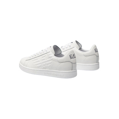 Sneakers Uomo con logo in rilievo Bianche