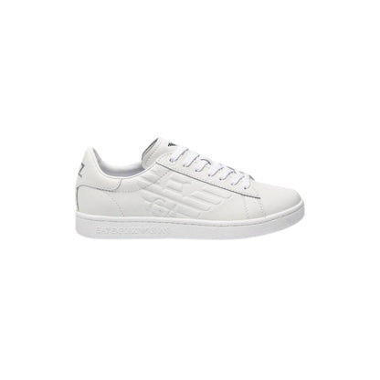Sneakers Uomo con logo in rilievo Bianche