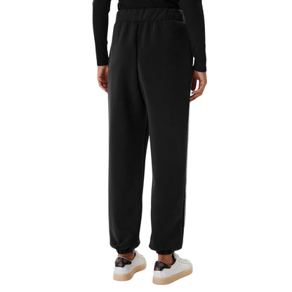 Pantalone tuta donna regular fit con strass