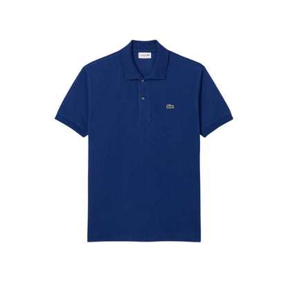 Polo Uomo con bottoni in madreperla Blu