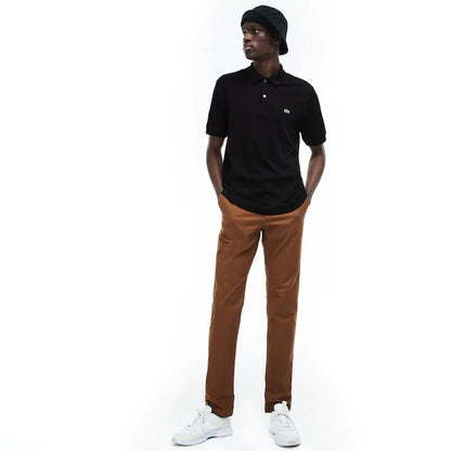 Polo Uomo DH2050 in morbido cotone dalla vestibilità regolare nero