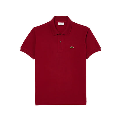 Polo Uomo con bottoni in madreperla Bordeaux