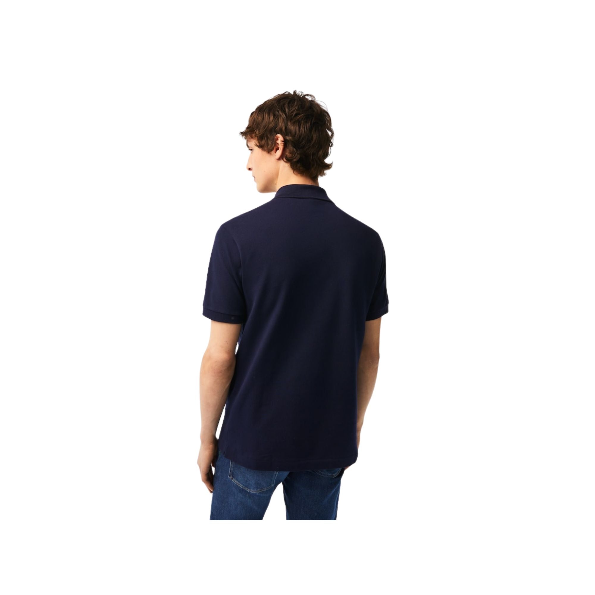 Polo Uomo L12.12 in petit piquè di cotone Slim fit modello retro