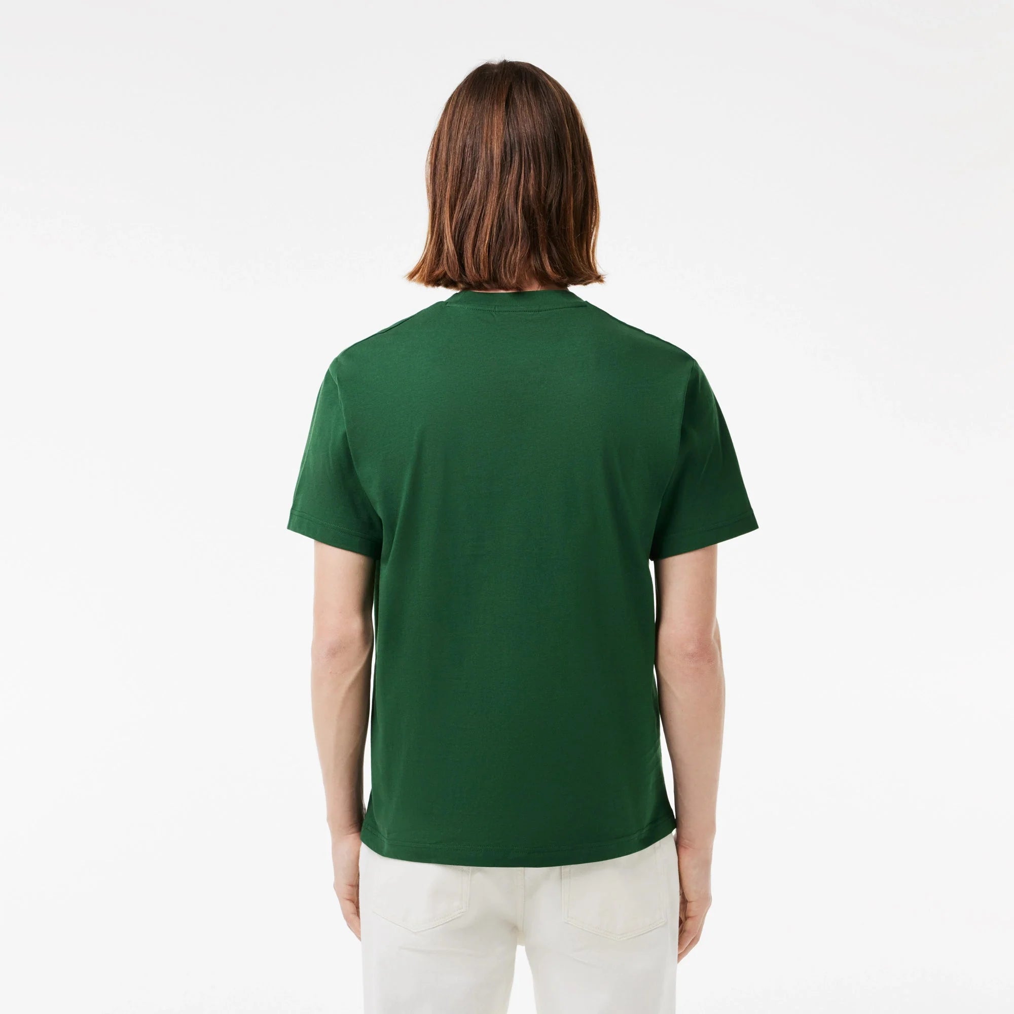 T-shirt Uomo Classic fit Verde modello retro