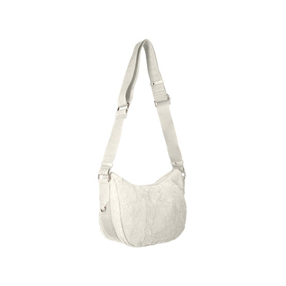 Borsa Donna a mezzaluna in tessuto retro
