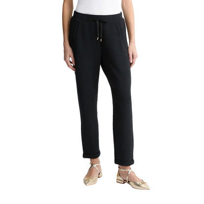 Pantalone Donna jogging in scuba modella frontale