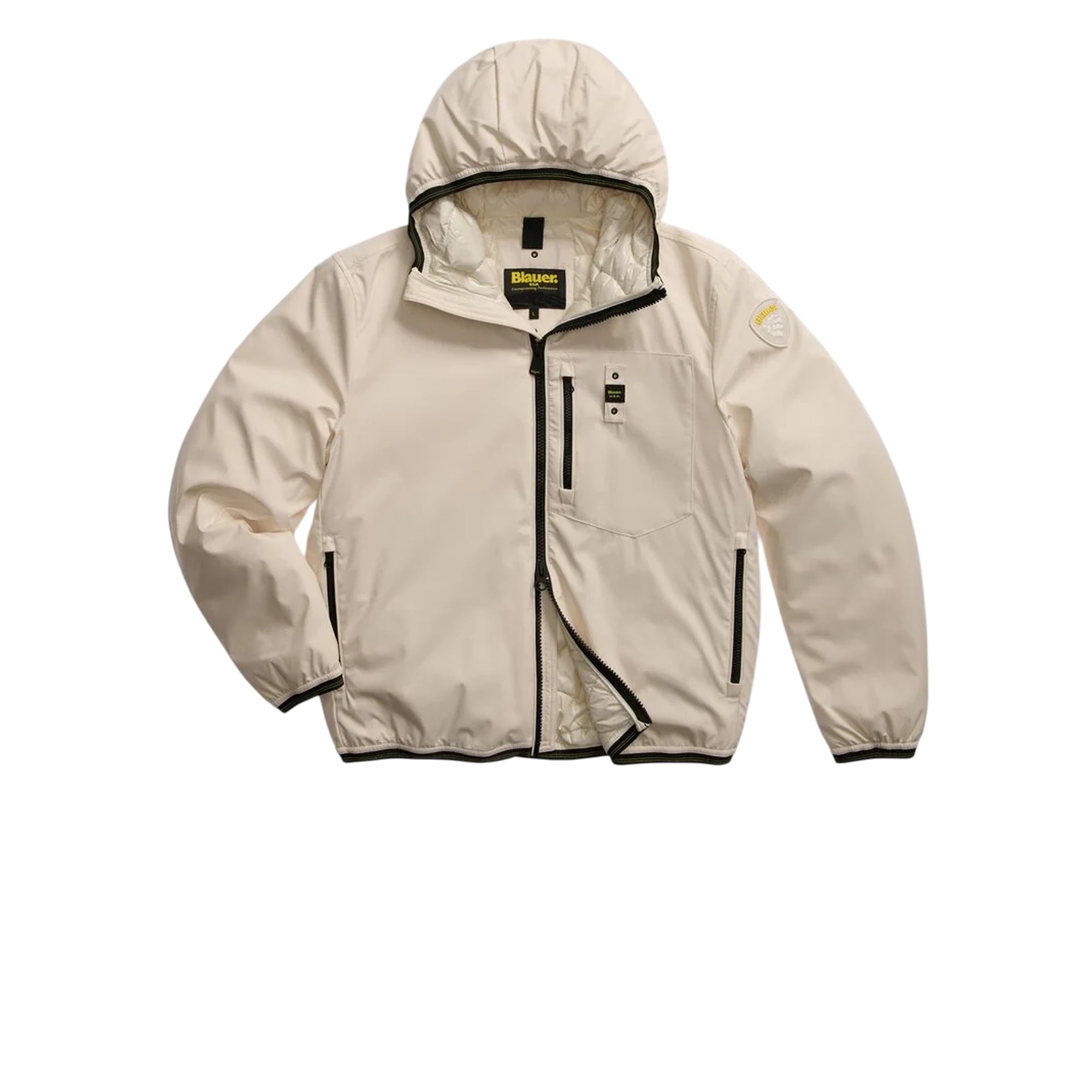  Piumino Uomo Derry in neoprene con taschino Beige