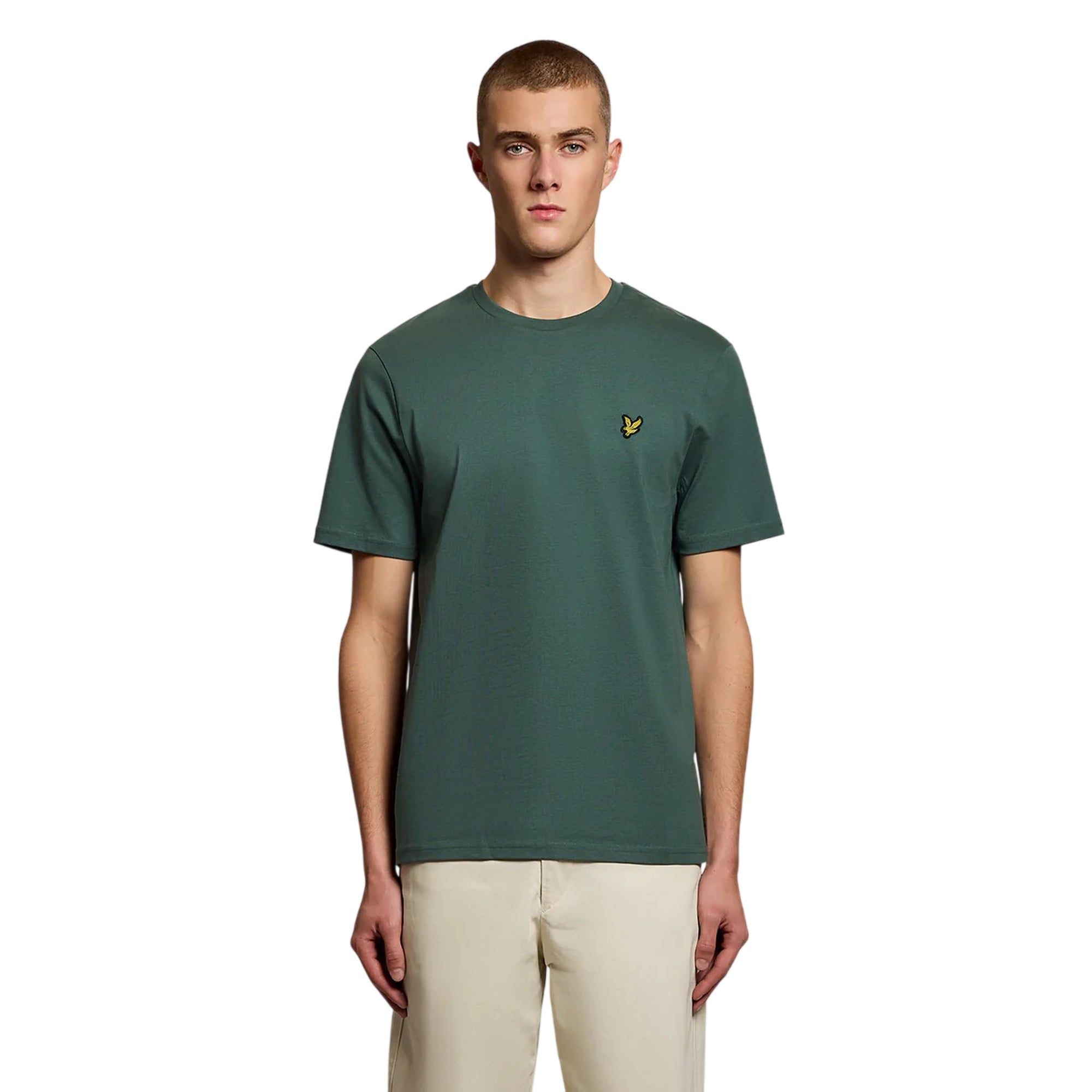 T-shirt Uomo modello Essential Plain Verde