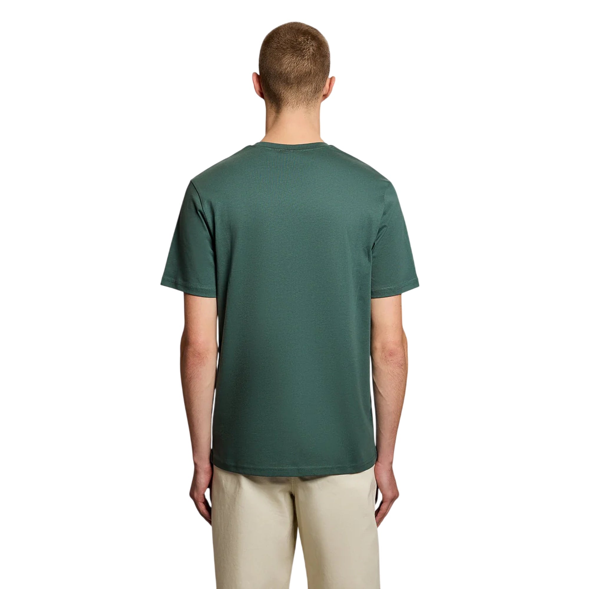 T-shirt Uomo modello Essential Plain Verde