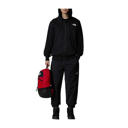 Felpa Uomo Simple Dome con zip nero modello intero