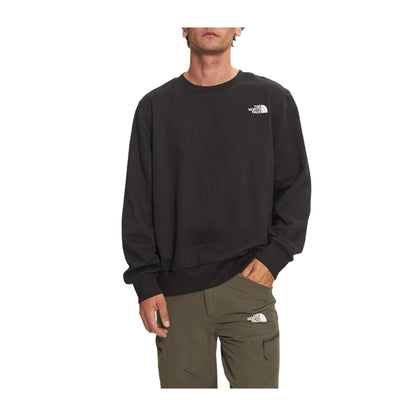 Felpa Uomo Simple Dome Crew Nero