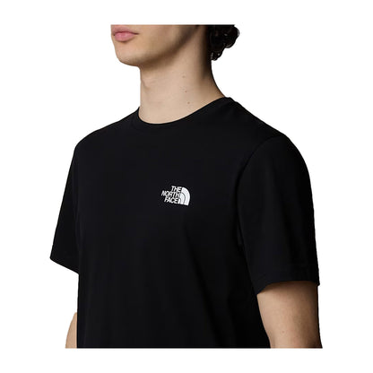 T-shirt Uomo Simple Dome Nero dettaglio