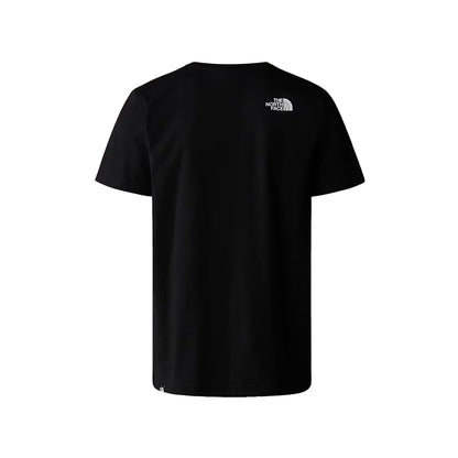 T-shirt Uomo Simple Dome Nero retro